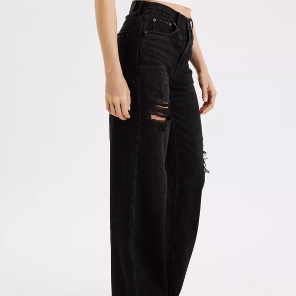American Eagle Outfitters Denim - American Eagle Black Distressed Skater Jean 8